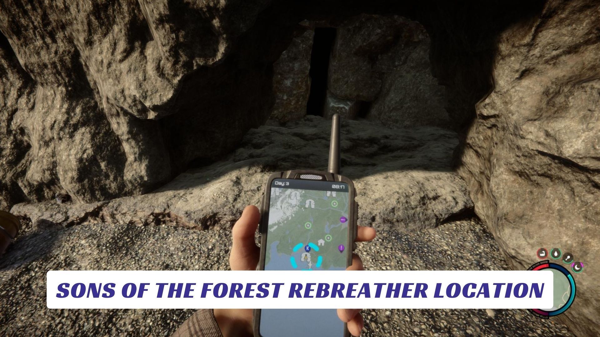 sons of the forest rebreather map location