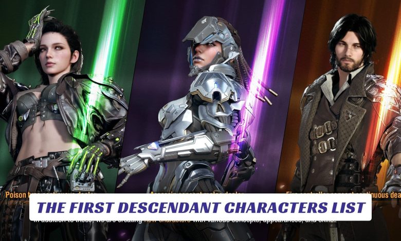 The First Descendant Characters - Lawod