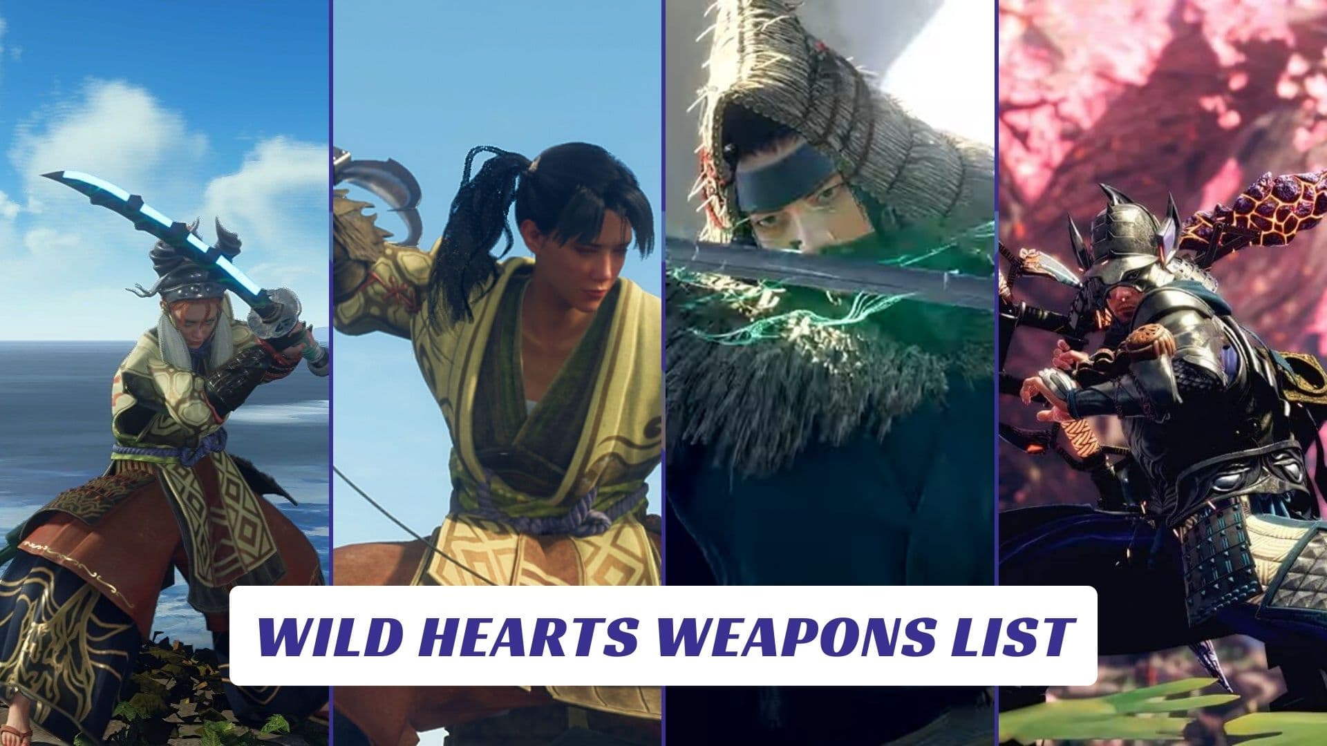 Wild Hearts Weapons List Lawod   Wild Hearts Weapons List Lawod Cover 1 