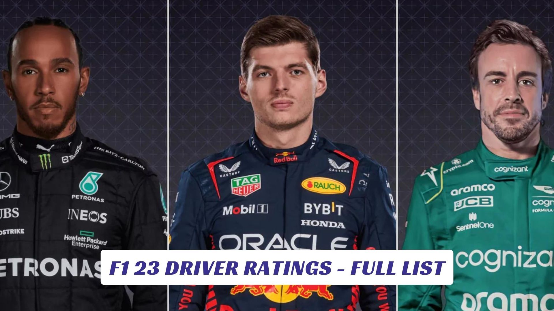 F1 23 Driver Ratings - Full List - Lawod